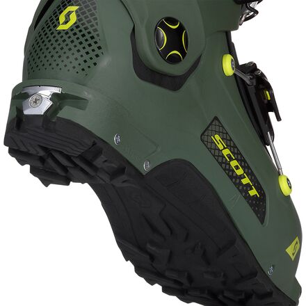 Scott - Freeguide Carbon Alpine Touring Boot - 2022 - Military Green/Yellow
