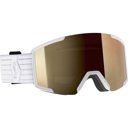 Scott - Shield Light Sensitive Goggles - White/Light-Sensitive Bronze Chrome