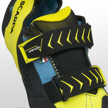 Scarpa - Vapor V Climbing Shoe - Ocean/Yellow