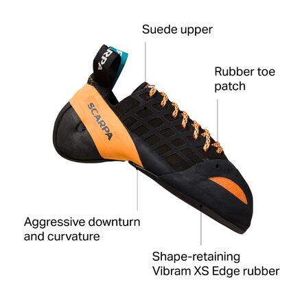 Scarpa - Instinct Climbing Shoe -XS Edge