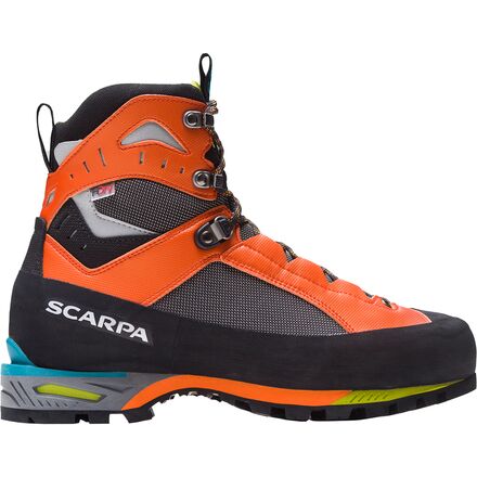 Scarpa - Charmoz Mountaineering Boot - Men's - Shark/Orange