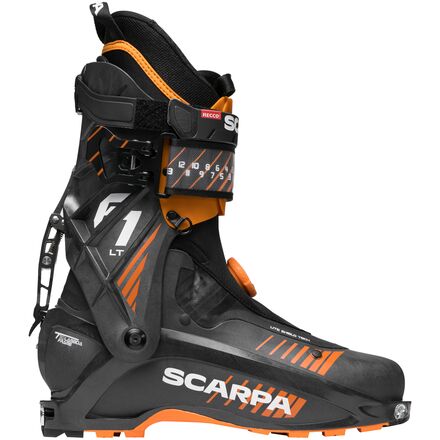 Scarpa - F1 LT Alpine Touring Boot - 2022 - Carbon/Orange
