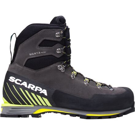 Scarpa - Manta Tech GTX Mountaineering Boot - Men's - Shark/Lime