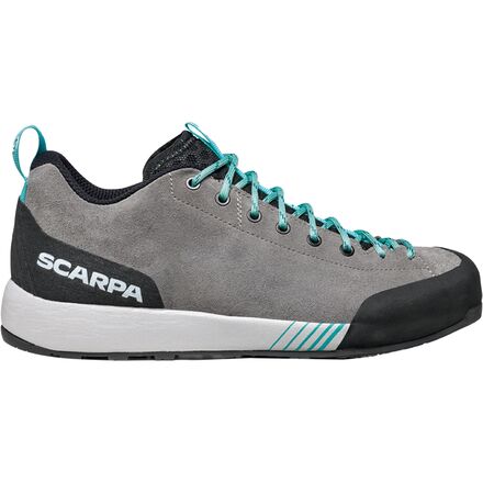 Scarpa - Gecko Approach Shoe - Women's - Mid Gray/Aqua