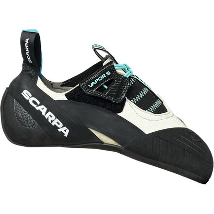 Scarpa - Vapor S Climbing Shoe - Women's - Dust Gray/Aqua