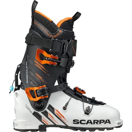 Scarpa - Maestrale RS Alpine Touring Boot - 2024 - Men's - White/Black/Orange
