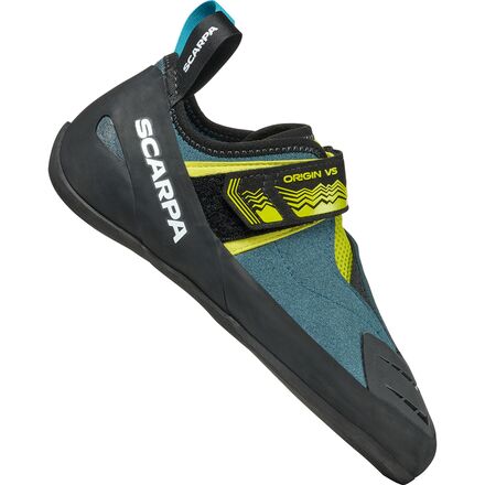 Scarpa - Origin VS Climbing Shoe - Men's - Petrol/Lime