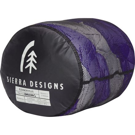 Sierra Designs - Eleanor Plus 700 Sleeping Bag: 25-Degree Down - Women's
