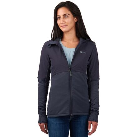 Sierra Designs - Cold Canyon Full-Zip Hybrid Hoodie - Women's - Eclipse/Ombre Blue