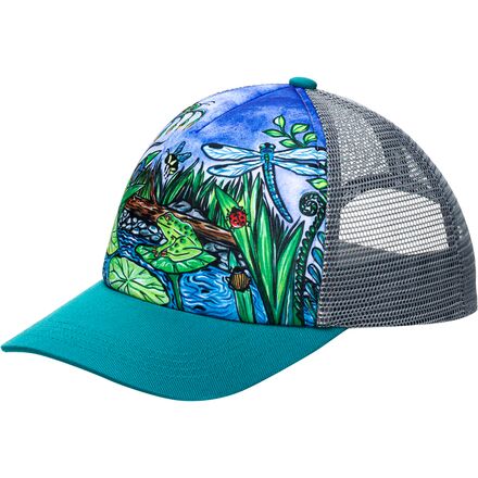 Sunday Afternoons - Artist Series Cooling Trucker Hat - Kids' - Pond Party