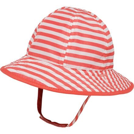 Sunday Afternoons - SunSkipper Bucket Hat - Kids' - Coral Stripe/Coral