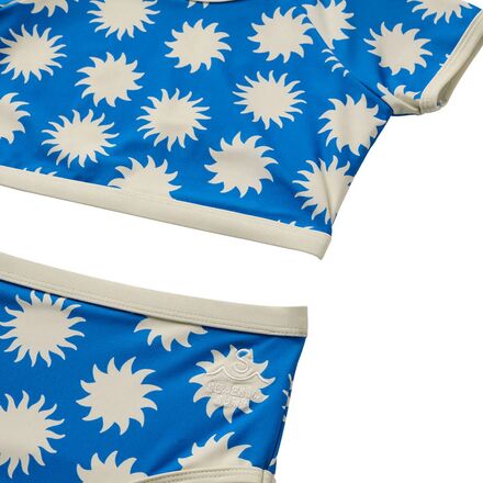 Seaesta Surf - Cropped Rashgaurd Suit - Girls'