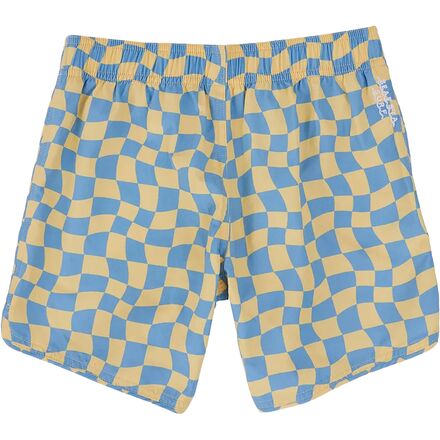 Seaesta Surf - Wavy Checks Boardshort - Boys'
