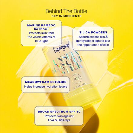 Supergoop - Unseen Sunscreen Stick SPF 40