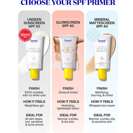 Supergoop - Unseen SPF 50 Sunscreen