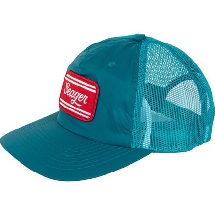 Seager Co. - Whitewater Nylon Mesh Snapback Hat - Alpine Blue