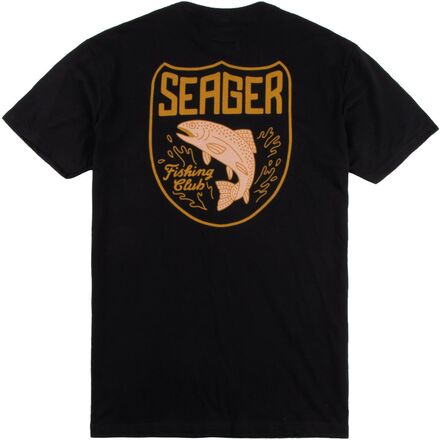 Seager Co. - Fishing Club T-Shirt - Men's - Black