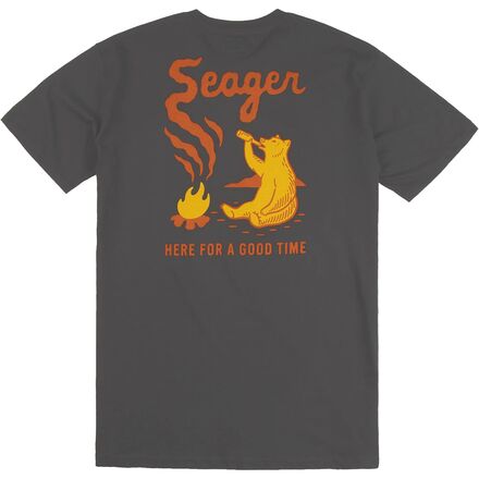 Seager Co. - Smokey T-Shirt - Men's - Coal