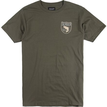 Seager Co. - Fishing Club Short-Sleeve T-Shirt - Men's - Military Green