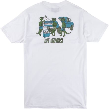 Seager Co. - Lot Lizards Short-Sleeve T-Shirt - Men's - White