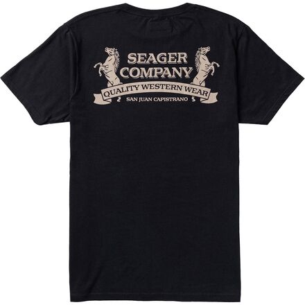 Seager Co. - SJC T-Shirt - Men's - Vintage Black