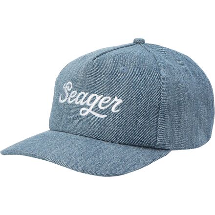Seager Co. - Big Denim Snapback Hat - Indigo