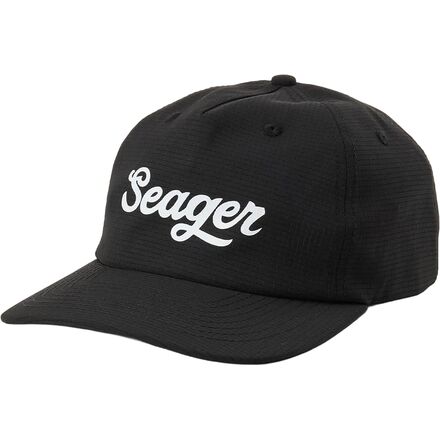 Seager Co. - Uphill Tech Strapback Hat - Black