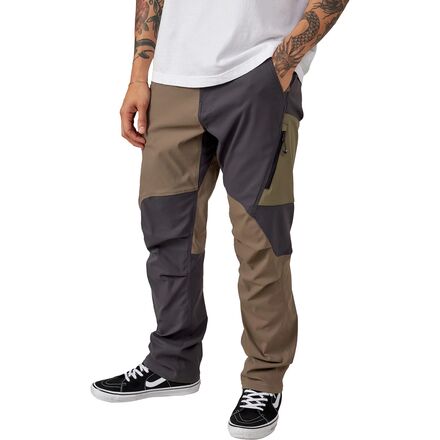 686 - Anything Cargo Pant - Men's - Tobacco Charcoal Clrblk