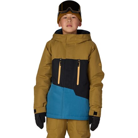 686 - Geo Insulated Jacket - Boys' - Bronze Colorblock
