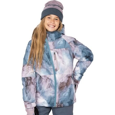 686 - Hydra Insulated Jacket - Girls' - Dusty Orchid Marble