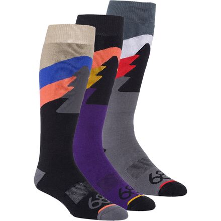 686 - Tree Life Sock - 3-Pack - Assorted
