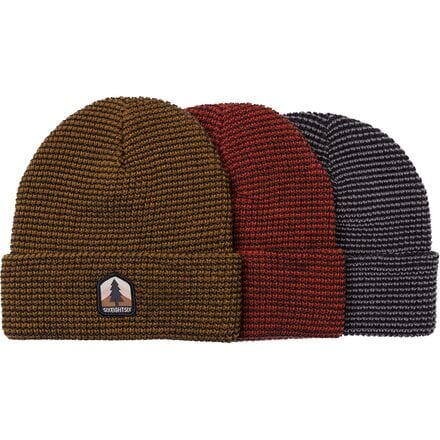 686 - Two Tone Thermal Knit Beanie - 3-Pack - Assorted