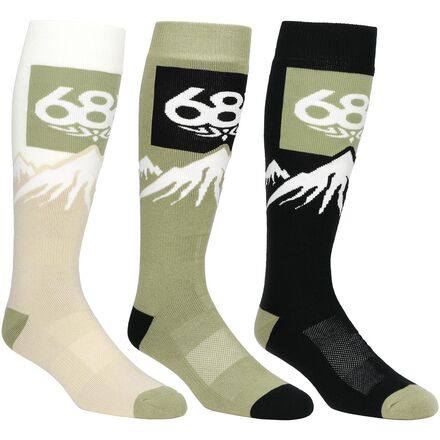 Snow Caps Sock - 3-Pack