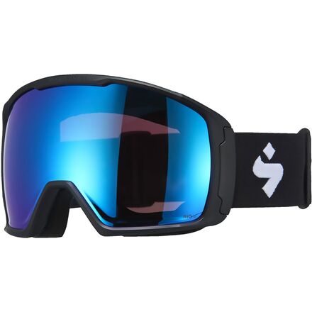 Sweet Protection - Clockwork MAX RIG Reflect Goggles - Matte Black/Black/RIG Aquamarine