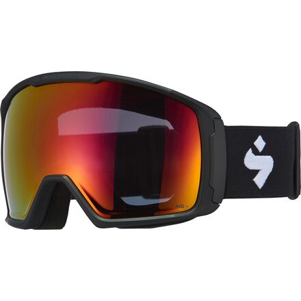 Sweet Protection - Clockwork WC MAX RIG Reflect BLI Goggles - Matte Black/Black/RIG Topaz+RIG L Amethyst