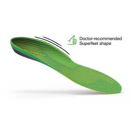 Superfeet - Run Support High Arch V2 Footbed