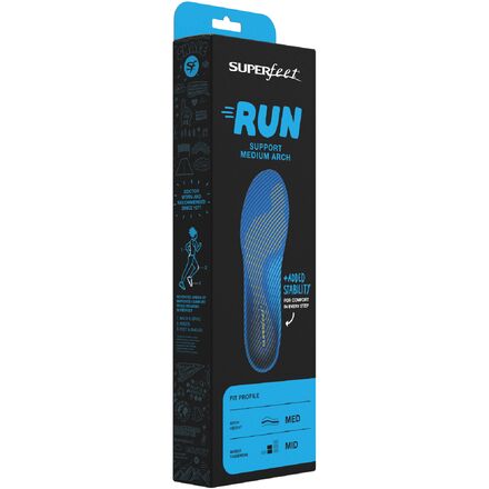 Superfeet - Run Support Medium Arch V2 Footbed