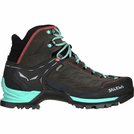 Salewa - Mountain Trainer Mid GTX Backpacking Boot - Women's - Magnet/Viridian Green