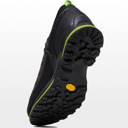 Salewa - Mountain Trainer 2 Leather Hiking Shoe - Men's - Smoked/Fluo Green