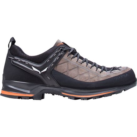 Salewa - Mountain Trainer 2 Hiking Shoe - Men's - Wallnut/Fluo Orange