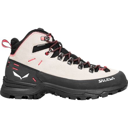 Salewa - Alp Mate Winter Mid WP Hiking Boot - Women's - Oatmeal/Black