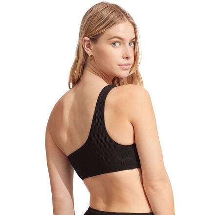 Seafolly - Sea Dive One Shoulder Bandeau Bikini Top - Women's