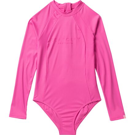 Seafolly - Essential Panelled Paddlesuit - Girls' - Pink