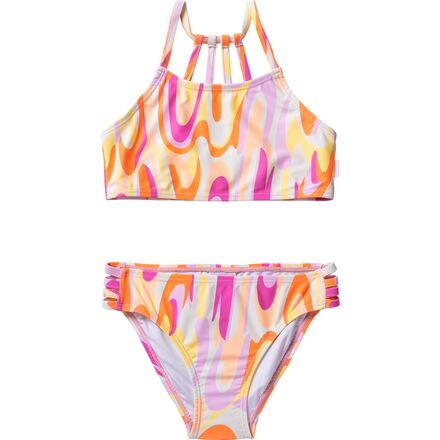Seafolly - Summer Solstice Strappy Bikini - Girls' - Orange