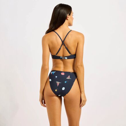 Seafolly - Beach Club High Leg Bikini Bottom - Women's