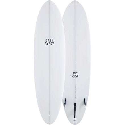 Salt Gypsy - Mid Tide Surfboard - Women's - Hard White