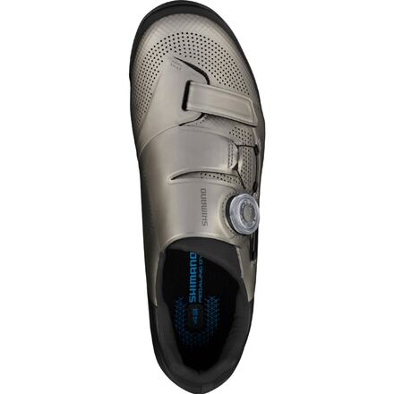 Chaussures De VTT SHIMANO XC502 – Taille EU 46, Semelle Plate, Largeur Moyenne, Pour Pédales Automatiques Ou Plates