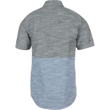 Stoic - Colorblock Chambray Shirt - Short-Sleeve - Men's