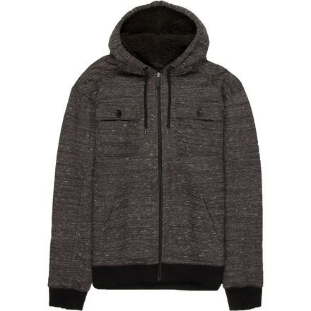 Stoic - Sherpa Lined Full-Zip Hoodie - Men's