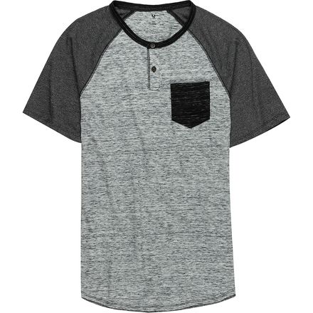 Stoic - Thunder Raglan Henley T-Shirt - Men's